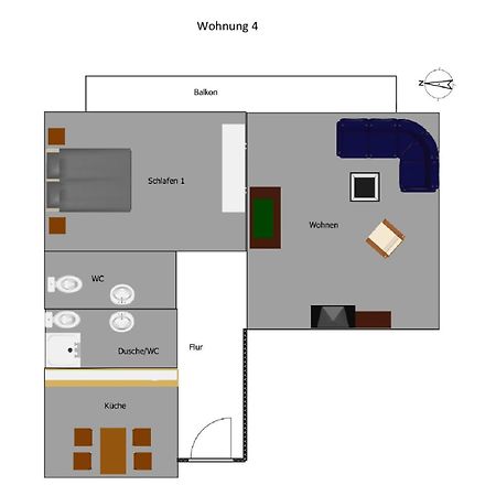 Ferienwohnungen Dorfhaus Оберстдорф Экстерьер фото