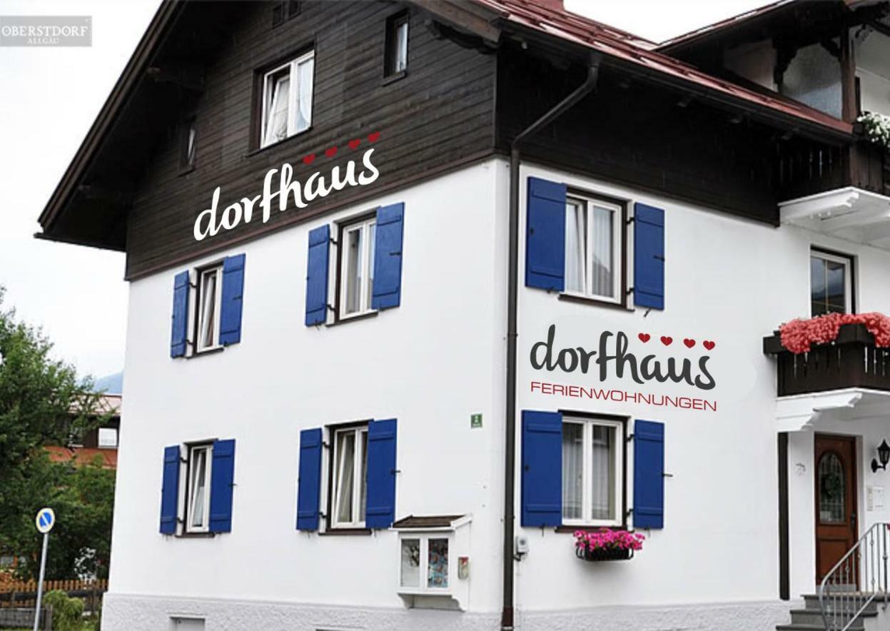 Ferienwohnungen Dorfhaus Оберстдорф Экстерьер фото